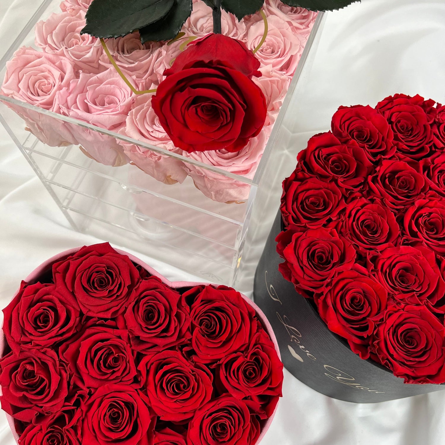 Valentine Infinity Roses Collection | Red Infinity Roses