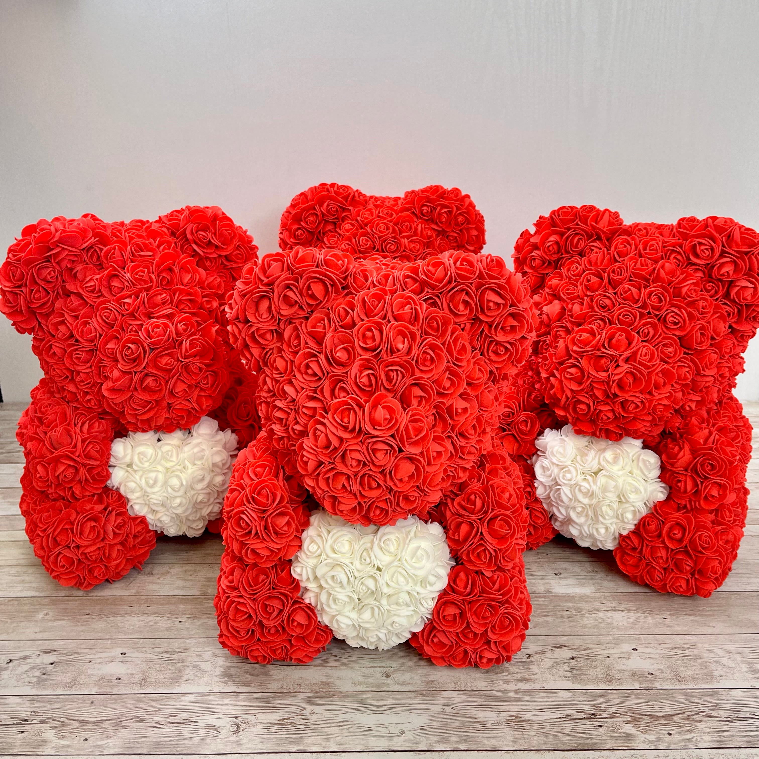 Handmade forever cheap rose bear